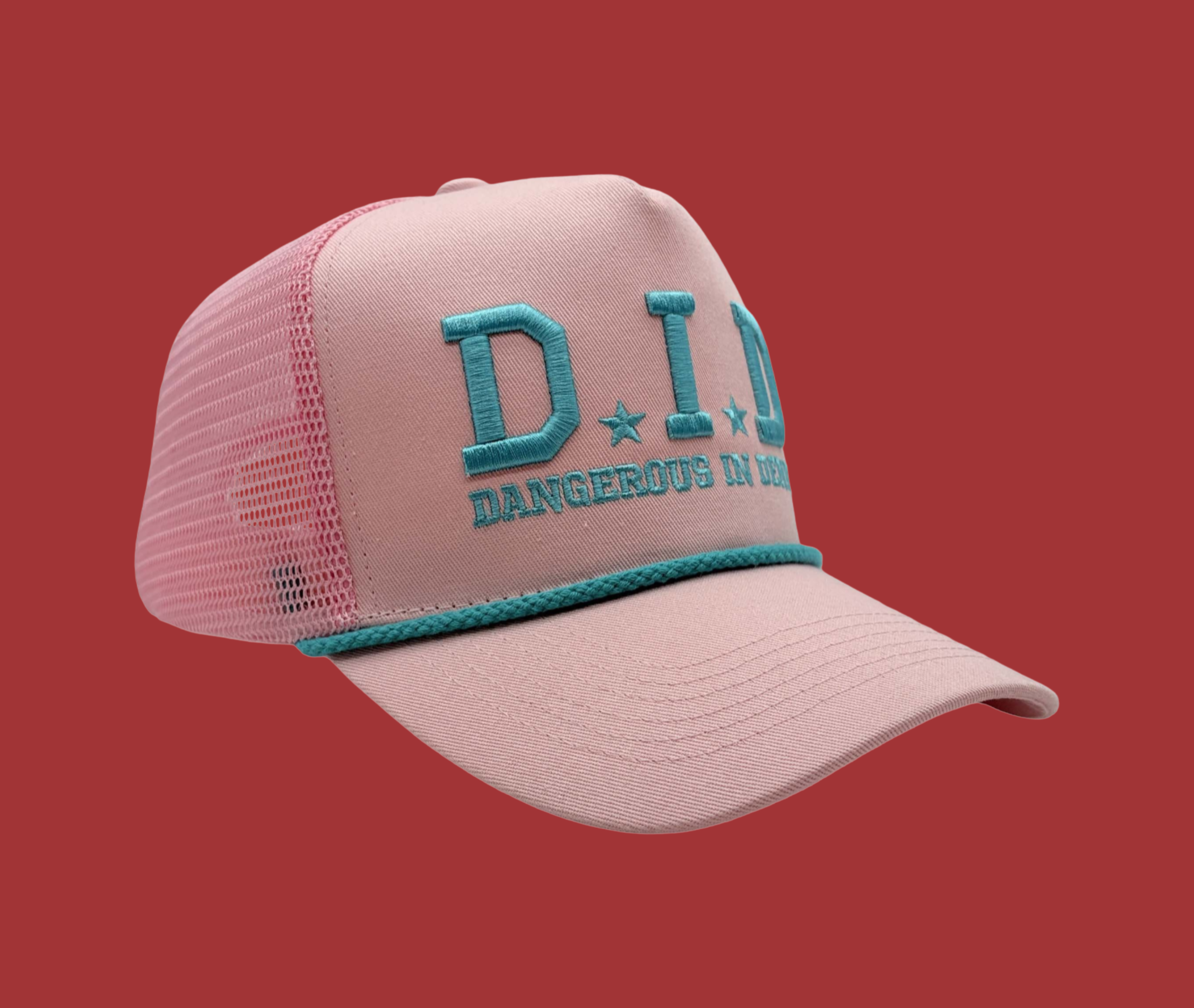 (Pre Order) Dangerous In Denim PINK TRUCKER