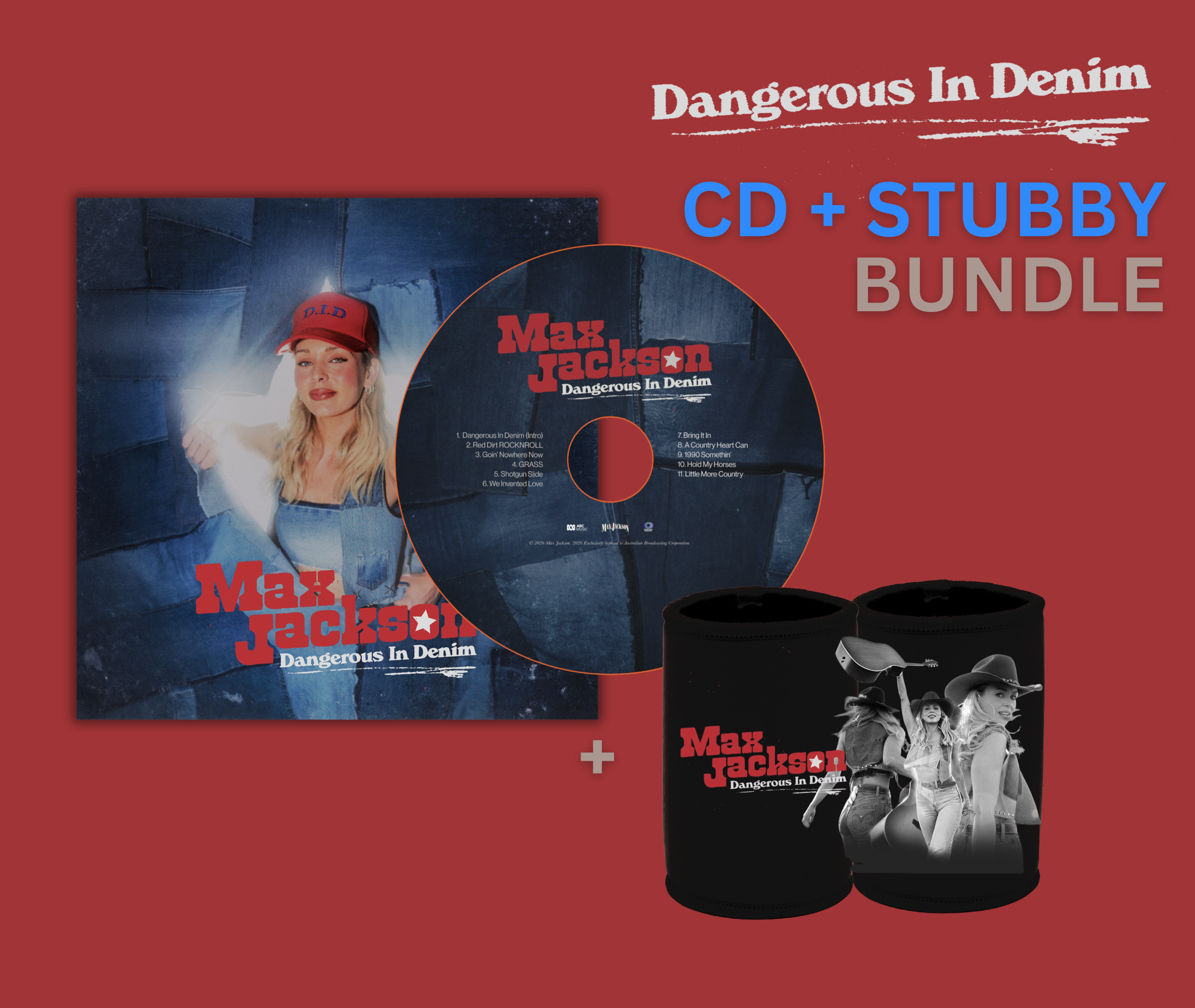 (Pre Order) Dangerous In Denim CD + STUBBY